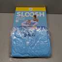 SLOOSH Inflatable Kiddie Pool for Kids, 32"x32"x8.5" Swimming Pool with Soft Pad for Kid & Toddler, Square Blow Up Baby Ball Play Pit Pools for Swim Party, Portable Indoor & Outdoor Water Toys (Blue)
