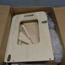 Woodure 4-in-1 Toddler Kitchen Step Stool, Foldable Learning Standing Tower with Whiteboard, Wooden Kitchen Stool Helper for Kids, 1-3 Year Old Boy Girl Gifts