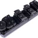 Driver Side Power Window Switch Replacement for Chevy Silverado 1500 2500 3500 Avalanche Suburban Tahoe GMC Yukon Sierra 1500 2500 3500 Cadillac Escalade 2007-2014 20835553 920-021 15093440