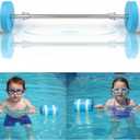 Aqua Pool Barbell for Swim Lesson Fitness Exercise Equipment - Aquatic Water Workout Bar for Aerobics Weights - Swimming Foam Float Kids