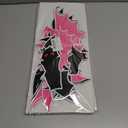 2 x 20Pcs Halloween Garage Decoration Magnet Stickers Black Pink Bat Refrigerator Decals Magnet Stickers for Party Home Door Dishwasher Decor