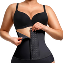 Waist Trainer for Women Latex Underbust Waist Cincher Corset, Tummy Control Corset Sport Girder Hourglass Body Shaper, XL
