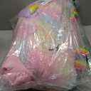 Happy Nappers: Pillow & Sleepy Sack: Medium - Rainbow Unicorn - 54 x 20, Plush Animal Character, 2-in-1 Pillow Sleeping Bag, Play, Kids Ages 3+