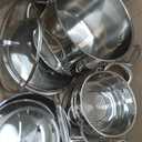 Tramontina Signature Tri-Ply Clad Stainless Steel 12-Piece Cookware Set with Lids, Pots and Pans Kitchen Set, Induction-Ready, Dishwasher-Safe, NSF-Certified, Made in Brazil