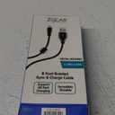 ZGEAR 6 Foot Braided Sync & Charge Cable 2 Pack