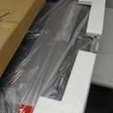 MXV 70" Fireplace TV Stand, Modern Entertainment Center & 36 Inch Electric Fireplace with Remote Control, LED Light, Fire Place Tv Stand for Living Room for TVs up to 80", Black + Black