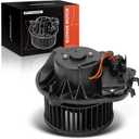 A-Premium Rear HVAC Heater Blower Motor Compatible with Mercedes-Benz GL450 2007-2012, R350 2006-2013, GL550 2008-2012, GL350 2010-2012, GL320/R320, R500, R63 AMG, with Control Module, with Fan Cage