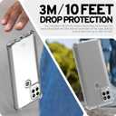 ITSKINS Spectrum // Clear Compatible with Motorola Moto G Stylus 5G, Protective Phone Case, Slim Hybrid Case, Anti-Yellowing, and Heavy Duty Shockproof Cover, Military Phone Case - Transparent