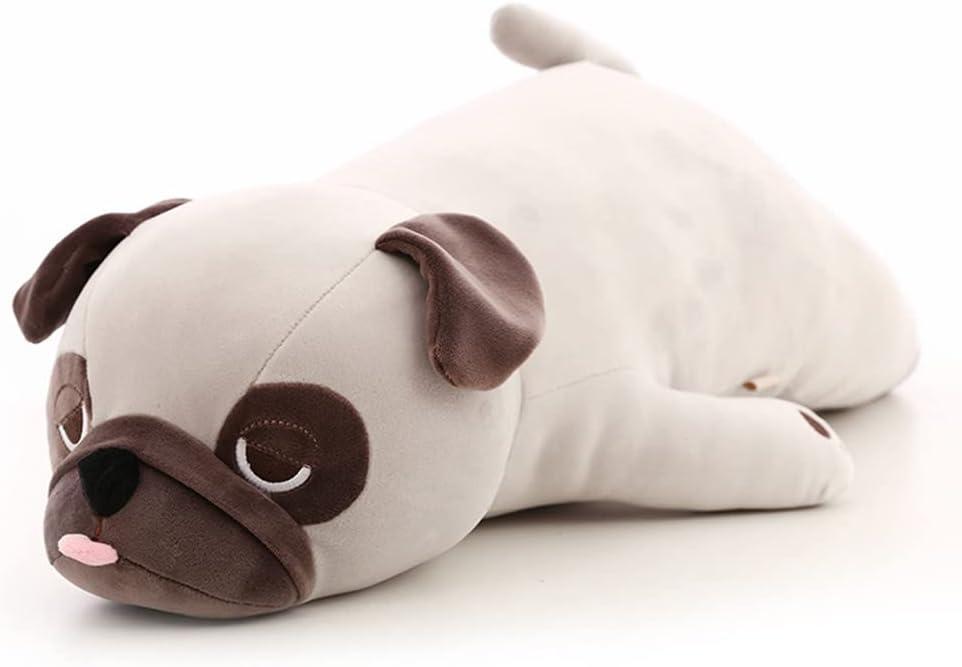 JOSON 20" Stuffed Animal - Pug Plush Pillow Pillow Toy - Boys and Girls Birthday