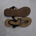 Women Sandals Rhinestone Dressy Casual Summer flat flip flops Comfortable Sandals EU43