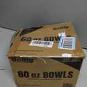 GoBig Red Party Cup Bowls - Large Disposable Plastic Bowls - 22 oz or 60 oz Pack of 10