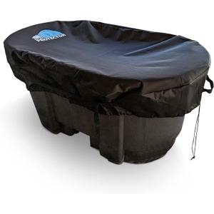 100 Gallon Oval Stock Tank Cover Ice Water Therapy Ice Bath Cover Cold Water Cover 100 Gallon Oval Stock Tank Waterproof Rip Proof Tough Keeps Tanks Clean
