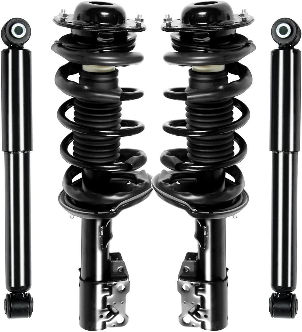 4PCS Front & Rear Strut Fits 2005-2010 for Chevy Cobalt, 2006-2011 for Chevy HHR, 2007-2009 for Pontiac G5, 2005-2006 for Pontiac Pursuit Shock Absorbers Replacement 172179L 172179R 5779 4PCS Front & Rear Strut Fits 2005-2010 for Chevy Cobalt, 2006-2011 for Chevy HHR, 2007-2009 for Pontiac G5, 2005-2006 for Pontiac Pursuit Shock Absorbers Replacement 172179L 172179R 5779
