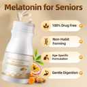 2 x GPGP GreenPeople Ultra-High Complex Extended-Release melatonin | Extra Strength Support for Adults | with L-Theanine and Turmeric Root Extract | 120 Capsules