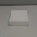 ALWSCI 1 ml Shell Vial, Flat Base Clear Glass, 8x40 mm, 8 mm PE Plug, Transparent, 198 pcs/pk