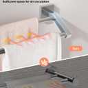 Alise Bath Double Towel Bars Towel Racks for Bathroom,Wall Mount Towel Holder Heavy Duty SUS304 Stainless Steel Towel Hanger Towel Rail,Brushed Nickel 28 Inch
