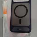 TORRAS Magnetic Shockproof for iPhone 17 Pro Case, Camera Control, Fit for MagSafe, Military-Grade Protection, Translucent Slim Case for iPhone 17 Pro Phone Case Anti-Fingerprint, Deep Blue