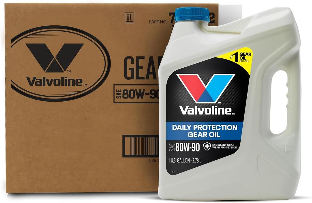 Valvoline High Performance SAE 80W-90 Gear Oil 1 GA, Case of 3