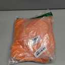 Pallene Faux Fur Plush Fall Throw Pillow Covers 20x20 Set of 2, Luxury Soft Fluffy Striped Decorative Pillow Covers for Sofa, Couch, Living Room, Burnt Orange