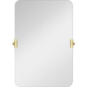 MCS Modern Pivot Frameless Mirror, 20x30, Brass, for Bathroom & Bedroom
Frameless Pivoting Wall Mirror, 20 x 30 Inch, Brass
