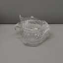 Borosilicate Glass Pot, 2.5 Quart Saucepan With Lid, Microwave, Stove and Dishwasher Safe