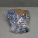 Dog Sweater, 3 Pack Dog Sweaters for Small Dogs Girl Boy, Ultra Soft Warm Puppy Clothes Dog Coat for Winter (Lt Blue+Olive+Brown, Large)