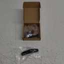 T-Handle for Truck Camper Shell Truck Cap Locking T-Handle with Dust Cover for Truck Canopy- 1 Pack Clockwise with 2 KeysKey Alike