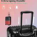 Luggage Set, 20 Inch Carry on Luggage, 24 Inch Checked Luggage Lightweight Hardside Suitcase With Spinner Wheels, TSA Lock, 2-Piece Set