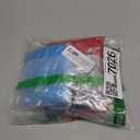 Eurzom 4 Pcs Large Shower Cap for Braids Extra Long Shower Cap for Women Long Hair Locs Foldable Waterproof Reusable XL Hair Bonnets for Dreadlocks Drawstring Bath Caps(Red, Blue, Black, Gray)