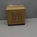 PARTPHONER Dusk to Dawn Outdoor Light Fixtures, 2-Pack Sensor Porch Lights, Waterproof Exterior Wall Sconce Lighting Lamp, Waterproof Wall Lantern for House, Doorway, Garage (Gold) (9.65 in (2-Pack))