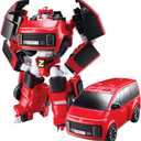 New TOBOT, TOBOT Z, Youngtoys Transforming Collectible Vehicle to Robot, Heroes Animation Character Toys for Kids 3 and up Transform Toys Cars, Large Size 8-inch