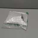 LEAPHZOT Edge Finger Pull,Concealed Kitchen Cabinet Handle,Top Mount Flat Cabinet Pulls for Cupboard Door Drawer 6814 (4, Matte Black, 4.72"/120MM Overall Length)