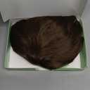 YYHR Mens Short Brown Wig Realistic Natural Male Side Part Wig Synthetic Heat Resistant Natural Halloween Cosplay Hair