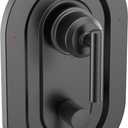 Moen Gibson Matte Black Posi-Temp with Built-in 3-Function Transfer Valve Trim Kit, Valve Required, T2900BL