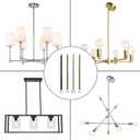 Matte Black M12 Threaded Extension Rod for Pendant Light, Island Lighting, Chandeliers,lighting fixture downrods & stems,12 Inches 13.5mm OD (0.531) x 300mm L (11.81)