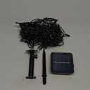 Solar Christmas Lights Outdoor, 33ft 100 LED Solar Fairy String Lights 8 Modes Waterproof Xmas Lights for Garden, Patio, Home, Party, Wedding, Holiday, Tree, Bush, Wreath, Outdoor Decor (Multicolor)