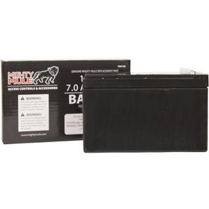 Mighty Mule 12-Volt Battery for Mighty Mule Automatic Gate Openers (FM150), Black
