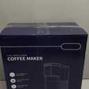 SHARDOR 3 in 1 Single Serve Coffee Maker for K Cup & Ground Coffee & Teas, Pod Coffee machine, 614oz Brew Sizes, 40oz Detachable Water Reservoir, Descale Settings, Black