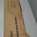 Nilight in Channel Rain Guards for Jeep Gladiator 2020 2021 2022 2023 2024 2025 2026 Side Window Deflectors, Vent Window Visors-4PCS