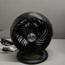 Vornado 460 Whole Room Air Circulator, Small Fan with 3 Speed Settings, Powerful Cooling Fan, Adjustable Tilt, Easy to Clean, Quiet for Home, Office, Bedroom, Black