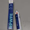 GE RPWFE Refrigerator Water Filter, Genuine Replacement Filter, Certified to Reduce Lead, Sulfur, and 50+ Other Impurities, Replace Every 6 Months for Best Results, Pack of 1