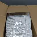 ELEMUSE King Size Extra Thick Fusion Goose Down Feather Filled Mattress Topper, Plush Fluffy Double Layer Pillowtop Mattress Pad Cover, Soft Featherbed with 8-21 Inch Deep Pocket (Pure White)