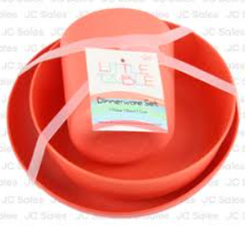 Little Table Dinnerware Set 1 Plate 1 Bowl 1 Cup