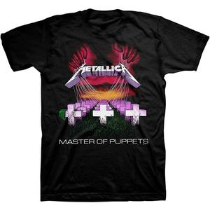 Metallica Men's Standard Master of Puppets T-Shirt (Large, Black)
