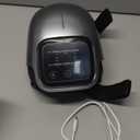 Medcursor Knee Massager with Heat, Cordless Heated Knee Massage for Pain Relief with 3 Heating Levels, 3 Vibration Modes, LED Screen, Adjustable Straps, Gift for Men and Women (Gray)