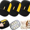 Pet Hair Removal Gloves,Electrostatic Gloves Pet Hair, Efficient Grooming Glove for Cats Dogs, Reusable Pet Hair Removal Tool for Couch, Furniture, Carpet, Curtain (3)