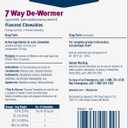 PetArmor 7 Way De-Wormer for Dogs, Oral Treatment for Tapeworm, Roundworm & Hookworm in Large Dogs & Puppies (Over 25 lbs), Worm Remover, Puppy Dewormer (Praziquantel & Pyrantel Pamoate), 2 Chewables