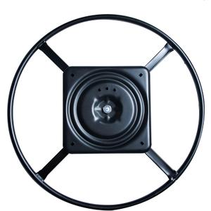 Yoogu Heavy Duty 24" Recliner Chair Sofa Furniture Ring Swivel Base Replacement with 10 Inch Plate (24 inch)