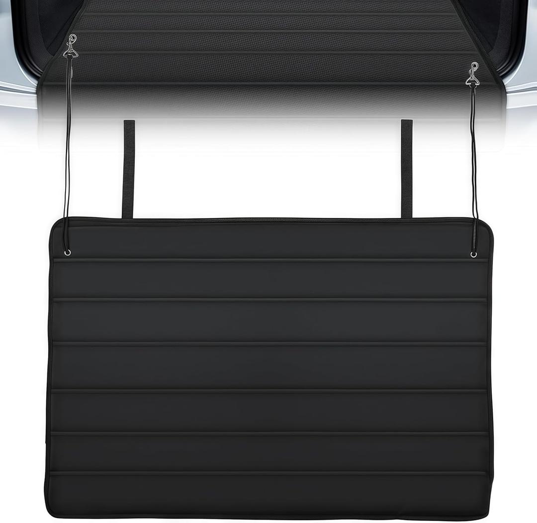 Large Rear Bumper Guard for Cars 38 x25 Inch Universal Rear Bumper Protector Guard Foldable Trunk Cargo Liner Mat, Protect Bumper of Cars, SUVs, from Scratches During Loading Or Unloading