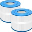 2-Pack PBF40M Spa Hot Tub Filter Replacement Compatible with Pleatco PBF40M, Bull Frog Spas, Wellspring 30 Coreless 10-00282, Replacement Filter Cartridge